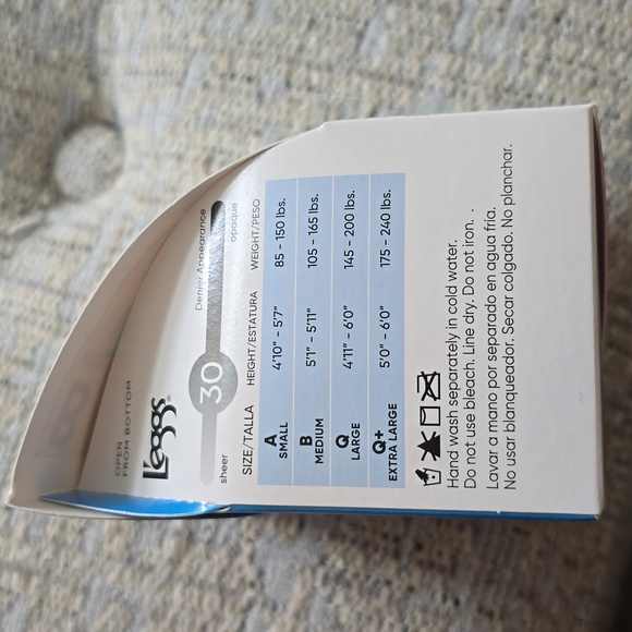 LEGGS BRAND WOMENS EVERYDAY REGULAR PANTYHOSE 5 PAIR NUDE SHEER TOE SIZE B - Picture 11 of 13